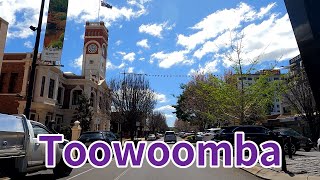 [4K] Beautiful Driving Toowoomba CITY, Queensland, Australia