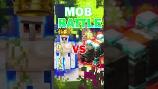 King Iron Golem Fights Furious Ravagers In Minecraft