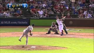 2012/07/23 Rangers' five-run sixth