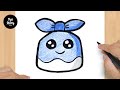 #400 How to Draw a Cute Bento Bag - Easy Drawing Tutorial
