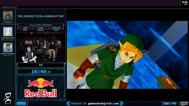The Legend of Zelda: Ocarina of Time en 2:50:12 (100% No Source Requirement) [AGDQ2020]
