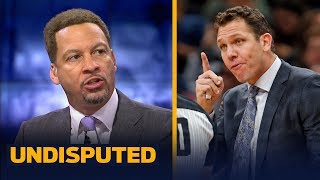 Chris Broussard analyzes the Lakers and says Luke Walton is on the hot seat | NBA | UNDISPUTED