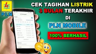 Cara Cek Tagihan Listrik 3 Bulan Terakhir di PLN Mobile screenshot 3