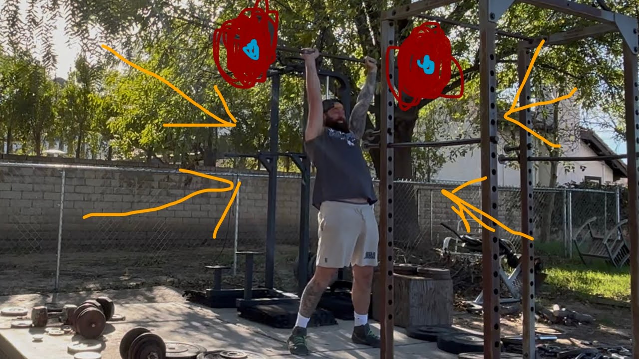 Day 408: OVERHEAD PR ATTEMPT…broken hip to zercher deadlift world record⚔️🐉