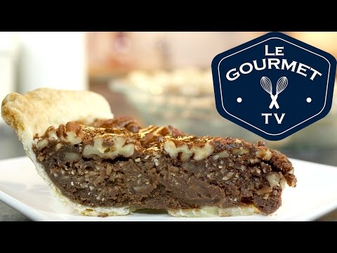 🔵 Chocolate Pecan Pie Recipe || Glen & Friends Cooking