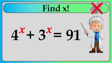 Nice Exponent Math Simplification | Find the Value of X