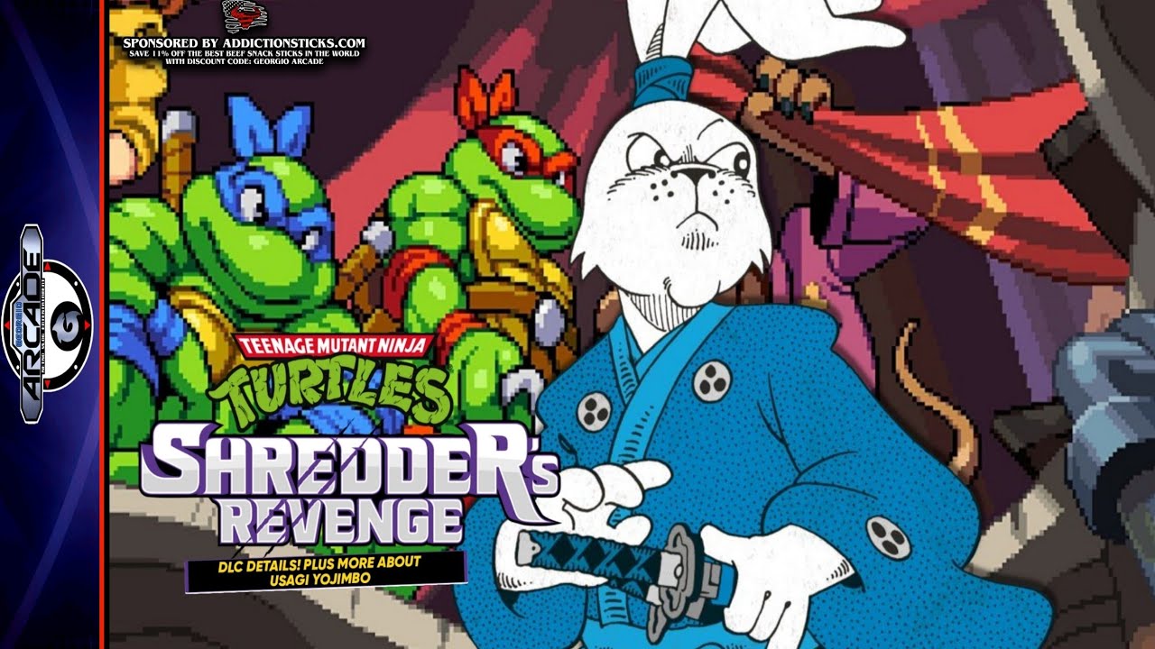 Usagi Yojimbo in TMNT Shredder's Revenge DLC Gameplay Revealed! YouTube