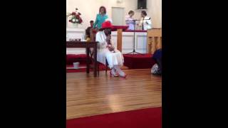 101 year old COGIC Woman Singing Robinson Memorial COGIC