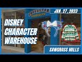 DISNEY CHARACTER WAREHOUSE OUTLET || Sawgrass Mills - January 27, 2023
