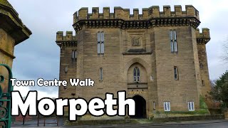 Morpeth, Northumberland【4K】 | Town Centre Walk 2021