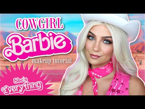 Видео: Cowgirl Barbie Makeup Tutorial