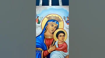 እንኳን ለ እመቤታችን ለ ቅድስት ድንግል መርያም አመታዊ በዓል በሰላም አደረሳችሁ ቅድስት ድንግል ማርያም ቅዱሳን ስዕል 