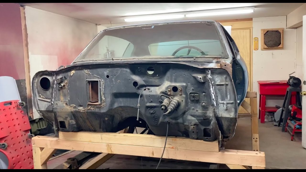 Ep. 2 - 70 Chevelle Restoration- Removing The Body Off The Frame