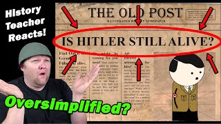 Hitler in Argentina [Oversimplified Inspired] | Things I Care About | History Teacher Reacts