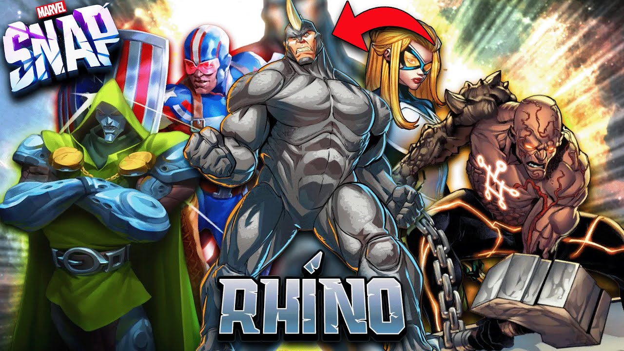 This NEW Rhino Deck Is UNSTOPPABLE!!! *FIRE TECH!* | MARVEL SNAP