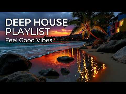 Uplifting Chillout & Deep House Playlist Feel Good Vibes - Tropical House Mix Stress Relief