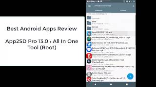 Review Android Apps, App2SD Pro 13.0, All In One Tool Root screenshot 4