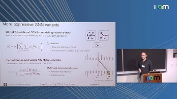 [IPAM2019] Thomas Kipf  "Unsupervised Learning with Graph Neural Networks"