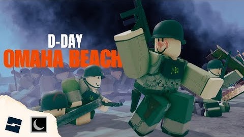 D-DAY: OMAHA BEACH | ROBLOX WW2 ANIMATION MOVIE