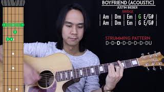 Boyfriend Guitar Cover Acoustic Justin Bieber Tabs Chords