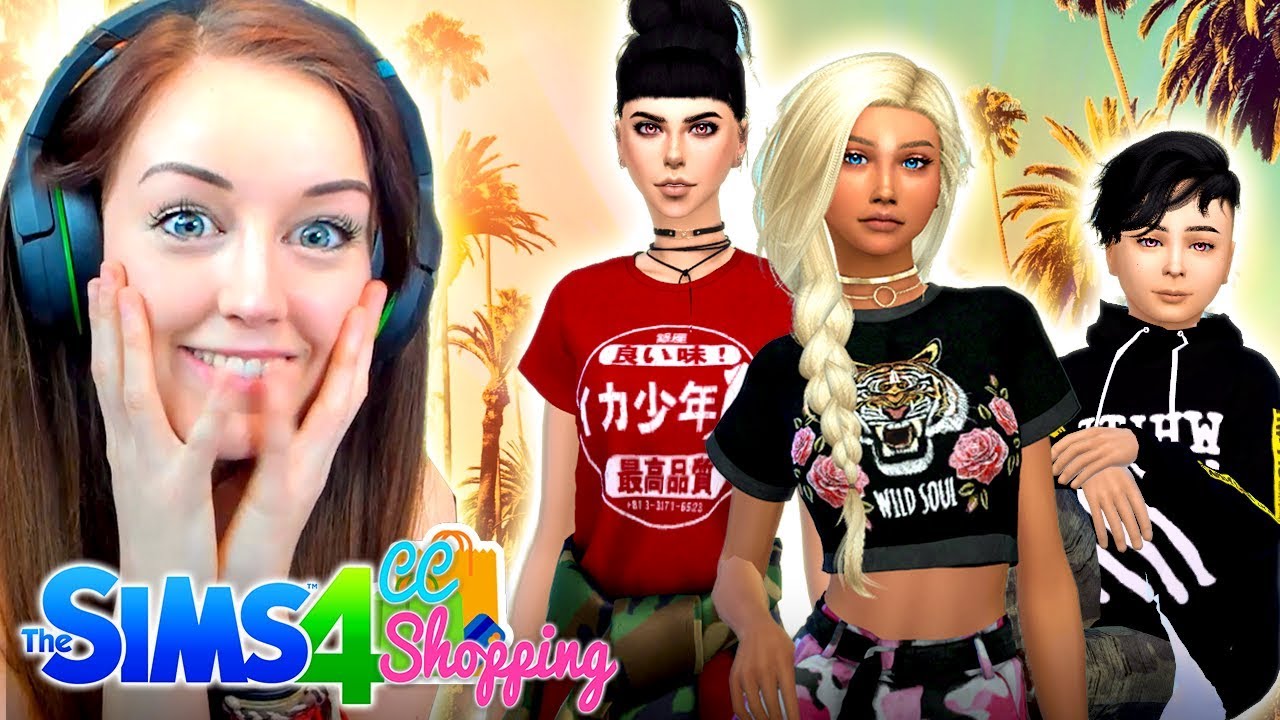 The Sims 4 Kids Cc Haul 98 Tops Cc Link Ciialan Simmer - www.vrogue.co