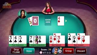 How to play Rummy - 13 Card Game | Telugu screenshot 2