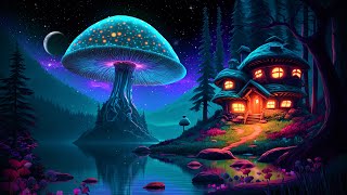 Magical Night 💜 Pure Deep Sleep Music ★ Fall Asleep Fast 🎵 Healing Relaxing Music