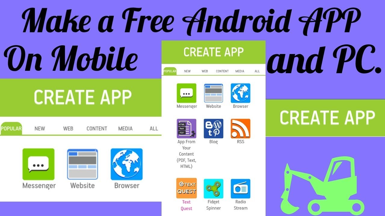 How To Make Free Android APP on Mobile And PC in URDU/HINDI 2017. - YouTube