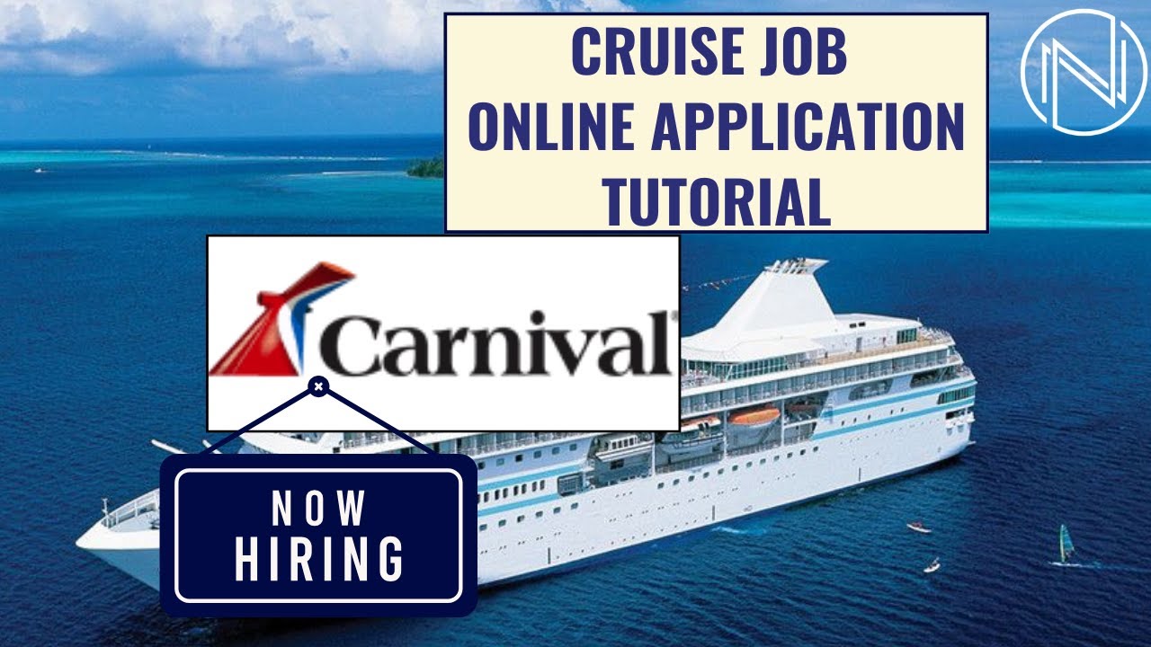 carnival cruise line how to apply