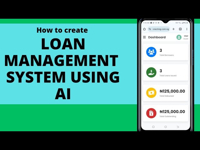 Loan Management Software using AI for Free// AI Software