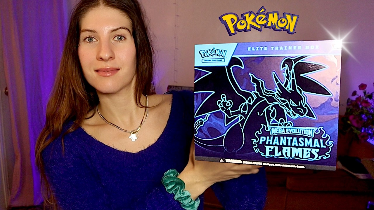 ASMR Ouverture PHANTASMAL FLAMES ETB 🔥👻