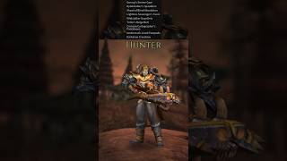 TRANSMOGS -  Hunter "Wild Hunt" #worldofwarcraft #transmogs #midnight #wow