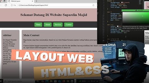 Cara Membuat Layout Website dengan HTML dan CSS – Panduan Lengkap untuk Pemula terbaru 2025