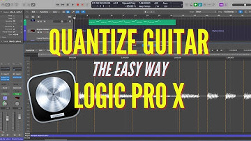 How To Quantize Audio With Transient Editing Mode #logicprox #flextime #musicproduction