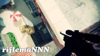 CS : SkiNNzoR^ & riflemaNNN on rooftops [ HNS MOVIE ]