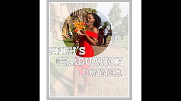 celebrate in style | Sneh's Grad dinner | south African YouTuber