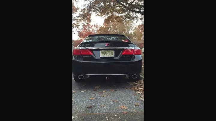 2014 Accord Sport Custom Magnaflow Axleback Exhaust 9thgen