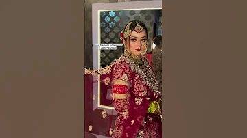 Muslim Dulhan Wedding Lehnga Bride Whatsapp Status 