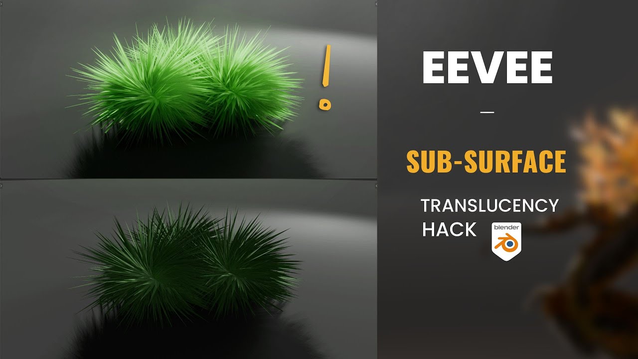 Better(!) Eevee Subsurface Scattering Translucency Hack