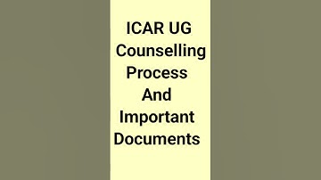 CUET ICAR Admission Process Step by Step | ICAR UG BSc Ag Complete Counseling Guide 2025 #icar2025