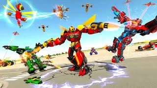 Dragon Fly Robot Car Game 3D - Robot Game - Android Gameplay screenshot 3