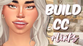 OVER 100 NEW CC ITEMS | sims 4 Build CC Haul + links