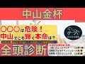 【中山金杯2026 全頭診断】Bコース替わりでも○○○は危険！中山で本当に狙うべき条件と本命候補を大公開！