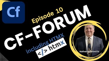 Fear Not: Building Modern Forums HTMX in CF Building Modern Forums with ColdFusion & HTMX Episode 10