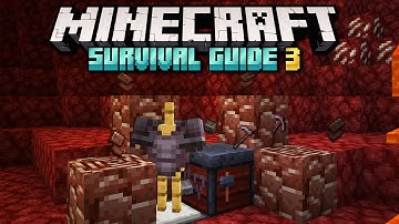 Netherite Upgrades & Ancient Debris! ▫ Minecraft Survival Guide S3 ▫ Tutorial Let