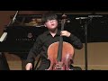 Tchaikovsky-Variations on a Rococo Theme for Cello and Piano in A Major, Op.33(2019 금호영재 박진우 첼로 독주회)