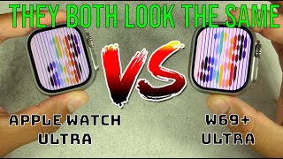 Real VS Fake: Apple Watch Ultra VS W69+ Ultra Smartwatch Comparison. BOTH Have Similar Feature's!!