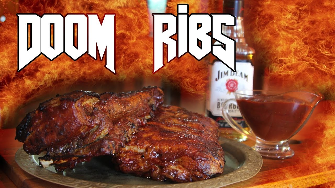 DOOM RIBS | Огненные рёбра-барбекю!! [КДЮ#83] - YouTube