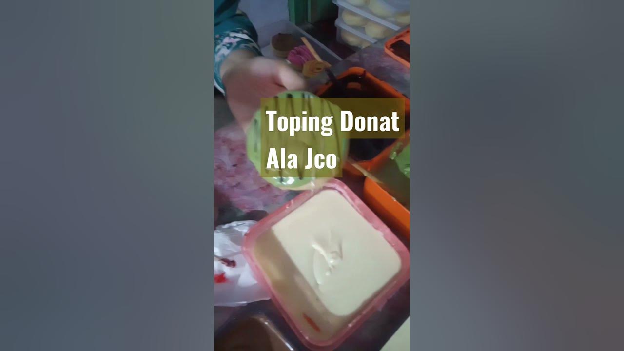 ini Buat Toping Donat ala Jco
