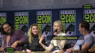 Aquaman Panel Comic con 2018 Jason Momoa Nicole Kidman